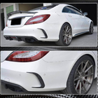 Mercedes CLS C218 2011–2018 Obloge zadnjega odbijača (za Base / CLS63 AMG SD 2015-2018, karbon) fotografija 5