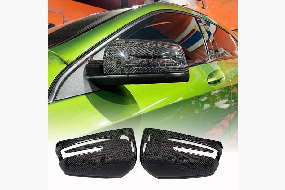 Mercedes CLS C218 2011–2018 Pokrovi ogledal (karbon) Image