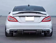 Mercedes CLS C218 2011–2018 Difuzor zadnjega odbijača (za AMG-Line/CLS63 AMG 2011-2014, karbon) fotografija 2