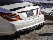 Mercedes CLS C218 2011–2018 Difuzor zadnjega odbijača (za AMG-Line/CLS63 AMG 2011-2014, karbon) fotografija 5