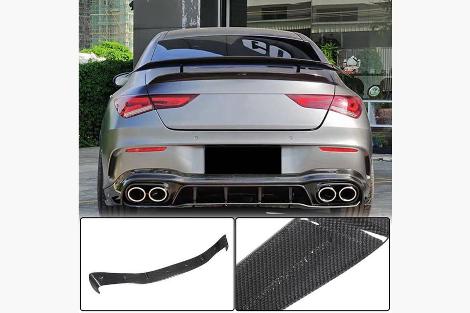 Mercedes CLA C118 2019– Difuzor zadnjega odbijača (za AMG-Line SD 2019-2022, karbon) Image