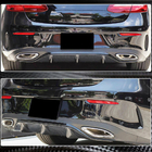Mercedes E-class coupe C238 2016–2024 Difuzor zadnjega odbijača V2 (za AMG-Line 2017-2019, karbon) fotografija 4