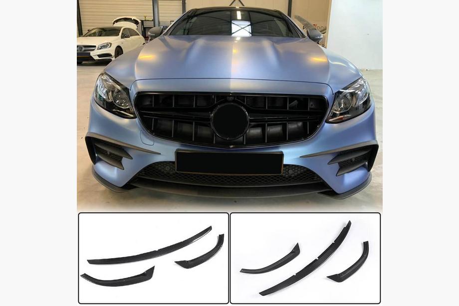 Mercedes E-class coupe C238 2016–2024 Karbon dodatek (lip) za sprednji odbijač Lip (za AMG-Line 2017-2019) Image