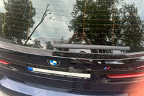 BMW X7 G07 2019– Spodnji spojler V1 (Črna visok sijaj) fotografija 6