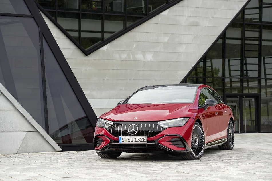 Test električne limuzine Mercedes-Benz EQE AMG (V295)