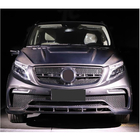 Mercedes Vito/V-razred W447 2014– Sprednji odbijač V1 (2014-2019, Karbon) fotografija 3