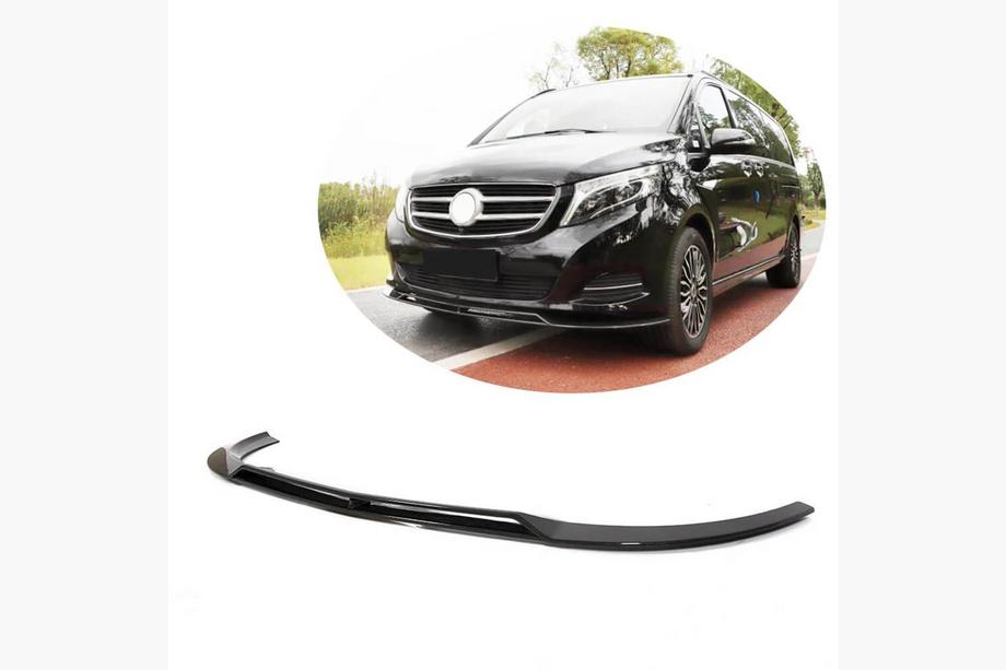 Mercedes Vito/V-razred W447 2014– Lip za sprednji odbijač Lip (2014-2019, karbon) Fotografija 1