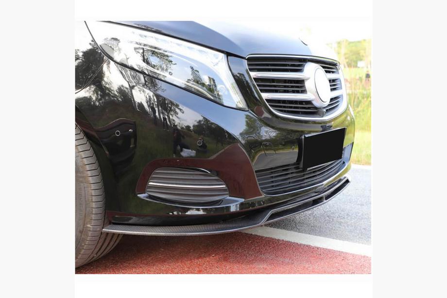 Mercedes Vito/V-razred W447 2014– Lip za sprednji odbijač Lip (2014-2019, karbon) Fotografija 4