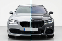 BMW serija 7 F01/F02 2008–2015 Facelift komplet za G12 M760 (brez menjave pokrova prtljažnika in zadnjih blatnikov) fotografija 1