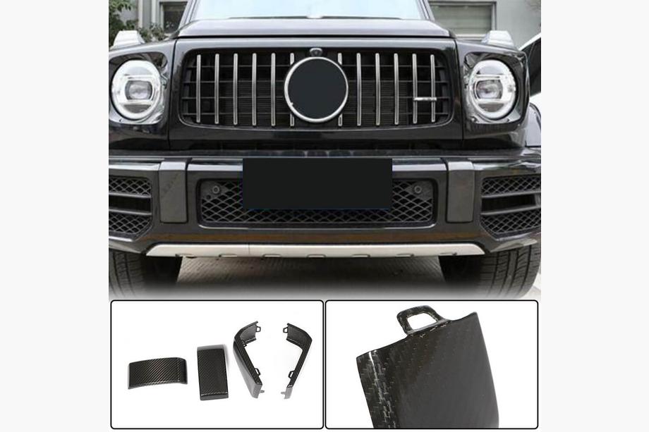 Mercedes G-Class W463 2018–2024 Komplet oblog za sprednji in zadnji odbijač (za G63 AMG, Dry Carbon) Image