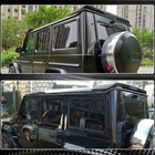 Mercedes G razred W463 1990–2018 Spojler V1 (karbon) fotografija 4