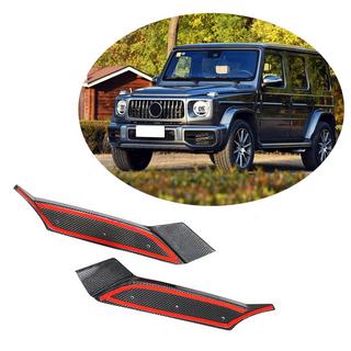 Karbon dodatki sprednjega odbijača Flap (za G63 AMG 2019-2021, karbon) fotografija 1