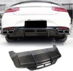 Mercedes S-class C217 Coupe 2014–2020 Difuzor zadnjega odbijača (za AMG-Line 2015-2018, Carbon) fotografija 1