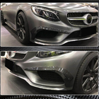 Mercedes S-class C217 Coupe 2014–2020 Vstavki za sprednji odbijač (za AMG-Line 2015-2018, karbon) fotografija 4