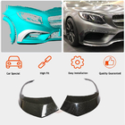 Mercedes S-class C217 Coupe 2014–2020 Karbonske obloge sprednjega odbijača (za AMG-Line 2015-2018) fotografija 3