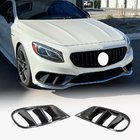 Mercedes S-class C217 Coupe 2014–2020 Vstavki za sprednji odbijač (za AMG-Line 2015-2018, suhi karbon) fotografija 1
