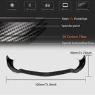 Mercedes S-class C217 Coupe 2014–2020 Karbonski lip V2 za sprednji odbijač (za AMG-Line 2015-2018) fotografija 6