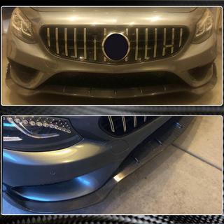 Karbonski lip V2 za sprednji odbijač (za AMG-Line 2015-2018) fotografija 4