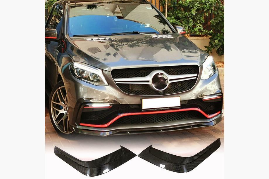 Mercedes GLE kupe C292 2015–2019 Karbon dodatki za sprednji odbijač (za GLE63 AMG) Image