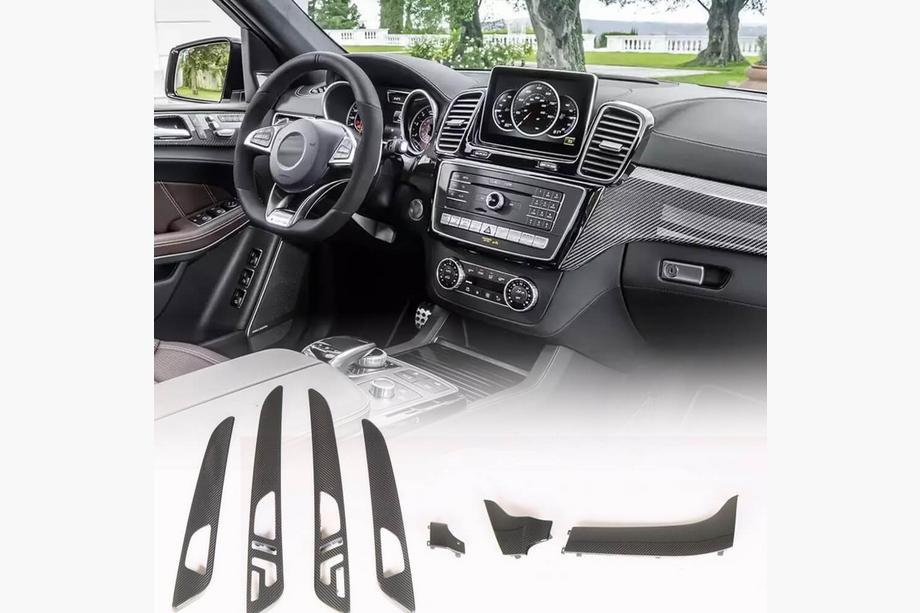 Mercedes GLE kupe C292 2015–2019 Karbonovi vložki za notranjost (Carbon) Image