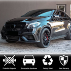 Mercedes GLE kupe C292 2015–2019 Lip spojler sprednjega odbijača (za GLE63 AMG, plastika) fotografija 3
