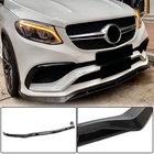 Mercedes GLE kupe C292 2015–2019 Lip spojler sprednjega odbijača (za GLE63 AMG, plastika) fotografija 1