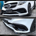 Mercedes GLE kupe C292 2015–2019 Lip spojler sprednjega odbijača (za GLE63 AMG, plastika) fotografija 4