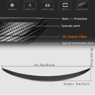 Mercedes GLE kupe C292 2015–2019 Spojler V2 (karbon) fotografija 7