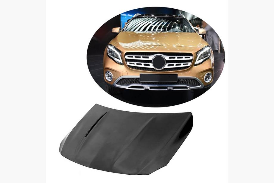 Mercedes GLA X156 2014–2019 Pokrov motorja V1 (Carbon) Image