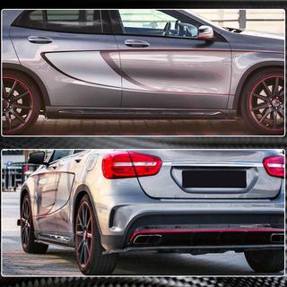 Stranski pragovi (za GLA45 AMG 2013-2016, karbon) fotografija 4