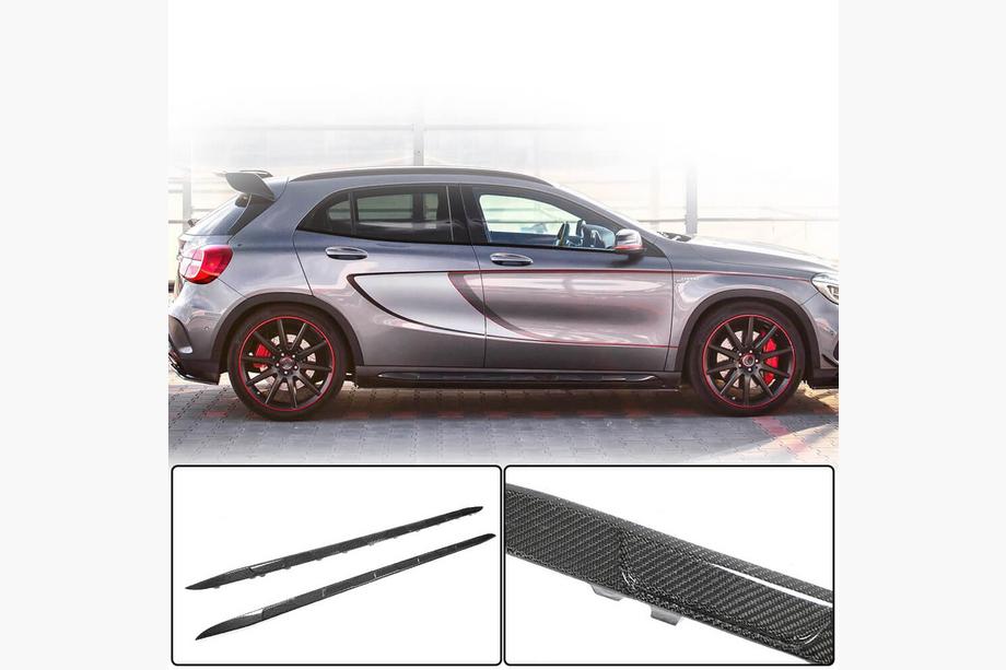 Mercedes GLA X156 2014–2019 Stranski pragovi (za GLA45 AMG 2013-2016, karbon) Image