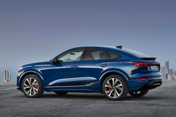 Test športnega kupejevskega križanca Audi SQ6 Sportback e-tron