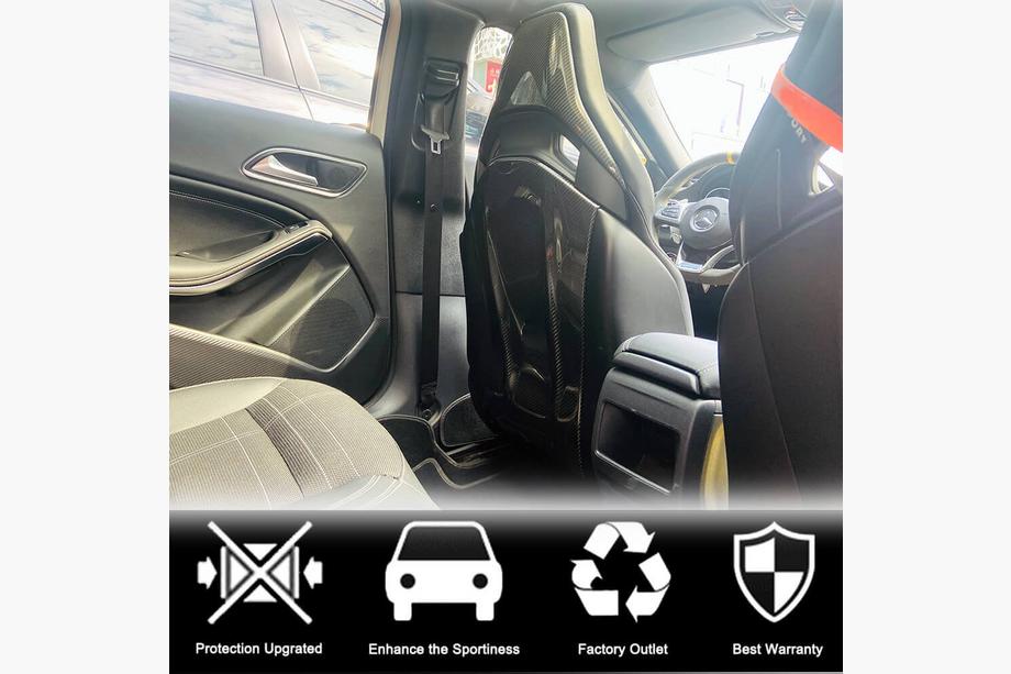 Mercedes CLA C118 2019– Obloge sedežev (Suhi karbon) Fotografija 4