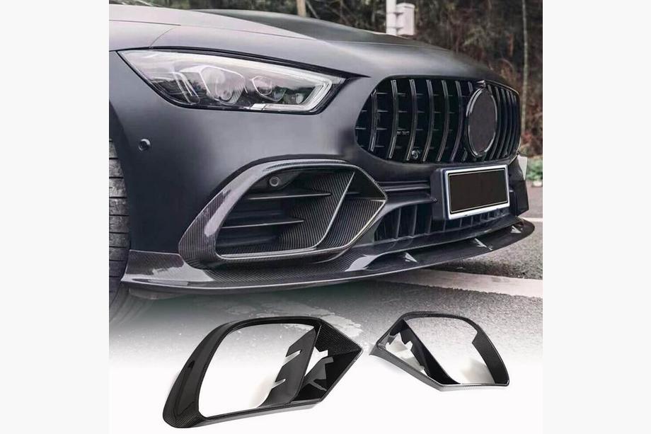 Mercedes AMG GT 4 X290 2018– Vstavki za odbijač (za GT43/GT50/GT53 2018-2022, karbon) Image
