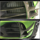 Mercedes AMG GT C190/R190 2014–2022 Obloge sprednjega odbijača V1 (za GT R 2016-2019, Carbon) fotografija 5