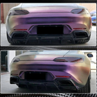 Mercedes AMG GT C190/R190 2014–2022 Difuzor zadnjega odbijača (za 2015-2017, karbon) fotografija 4