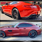 Mercedes AMG GT C190/R190 2014–2022 Stranski pragovi (za 2015-2017, karbon) fotografija 4