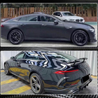 Mercedes AMG GT 4 X290 2018– Stranski pragovi (za GT53 2018-2022, suhi karbon) fotografija 5