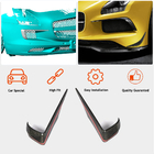 Mercedes SLS C197 2010–2014 Nastavki za sprednji odbijač Flap V2 (karbon) fotografija 2