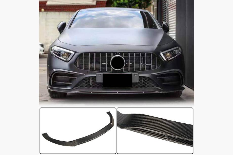 Mercedes CLS C257 2018– Karbonski lip za sprednji odbijač (za AMG/AMG-Line 2018-2020) Image