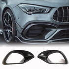 Mercedes CLA C118 2019– Karbon dodatki za sprednji odbijač (za CLA45 AMG SD, Carbon) fotografija 1