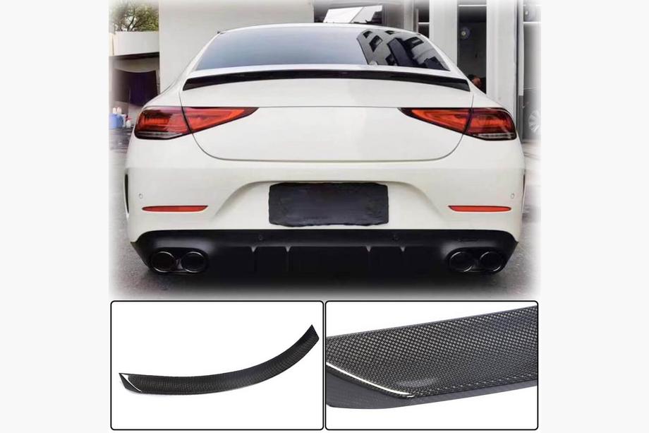 Mercedes CLS C257 2018– Spojler V6 (za 2018-2020, karbon) Image