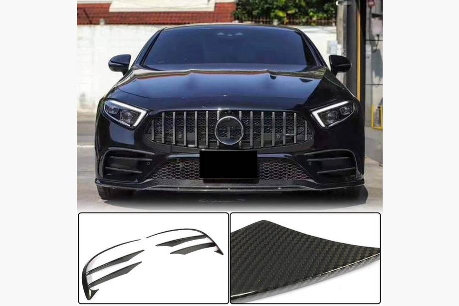 Mercedes CLS C257 2018– Obloge sprednjega odbijača (za AMG-Line 2018-2020, karbon) Image