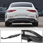 Mercedes CLS C257 2018– Difuzor zadnjega odbijača V2 (za AMG-Line 2018-2020, karbon) fotografija 1