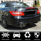 Mercedes razred E kupe C207 2010–2017 Difuzor zadnjega odbijača (za E63 AMG 2009-2013, karbon) fotografija 2