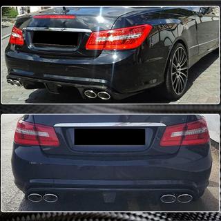 Difuzor zadnjega odbijača (za E63 AMG 2009-2013, karbon) fotografija 3