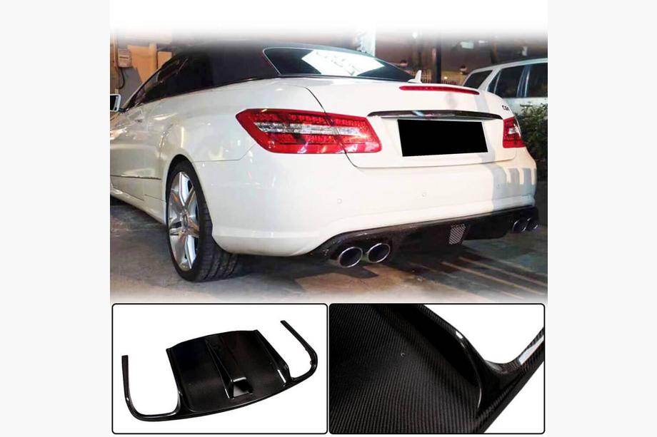 Mercedes razred E kupe C207 2010–2017 Difuzor zadnjega odbijača (za E63 AMG 2009-2013, karbon) Image