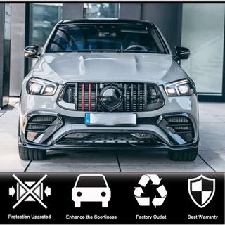 Vstavki za sprednji odbijač (za GLE 350/GLE450/GLE63 2019-2023, karbon) fotografija 2