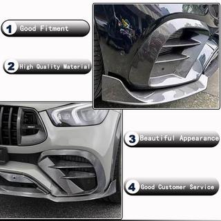 Vstavki za sprednji odbijač (za GLE 350/GLE450/GLE63 2019-2023, karbon) fotografija 4