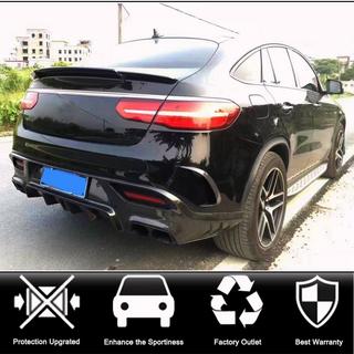 Obloge zadnjega odbijača (za GLE 350/GLE450/GLE63 2019-2023, karbon) fotografija 2